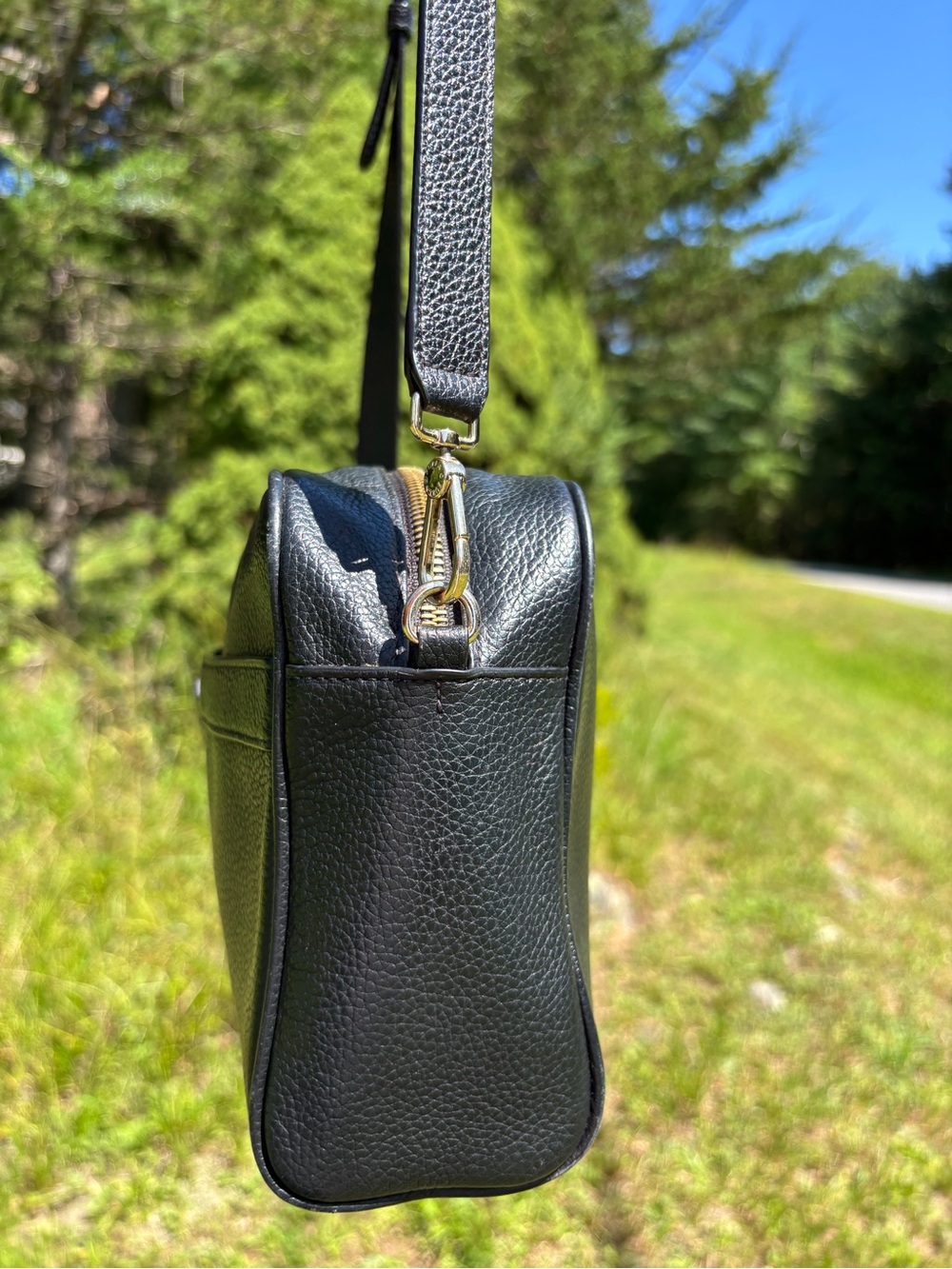 Furla Pebbled Leather Crossbody Bag - Picture 11 of 17